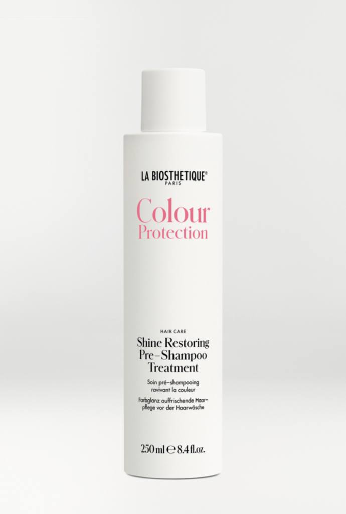 La Biosthetique Shine Restoring Pre–Shampoo Treatment - Догляд за волоссям до миття шампунем з ефектом сяйва кольору La Biosthetique Shine Restoring Pre–Shampoo Treatment - Догляд за волоссям до миття шампунем з ефектом сяйва кольору